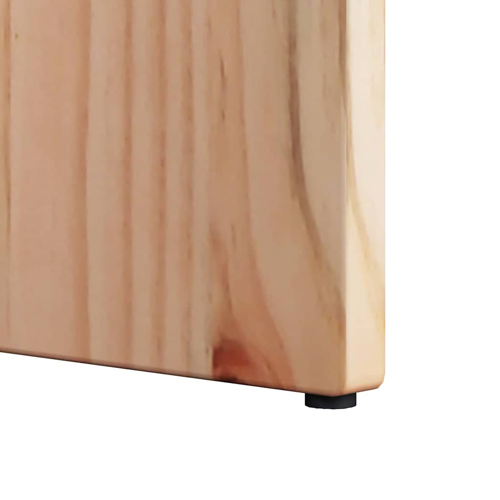 Couchtisch 2 pcs Natur 41,5 x 41,5 x 41 cm Massivholz Kiefer